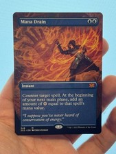 1X Mana Drain BORDERLESS NM