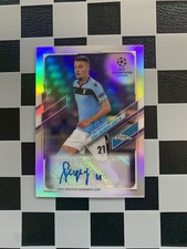 2020-21 Topps Chrome UCL Auto Sergej Milinkovic-Savic Lazio