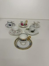 6 x Moccatasse mit Unterteller