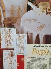 Buntstickerei Vorlagen Engels-Musik 6 Engel Motive Multibügelmuster Weihnachten