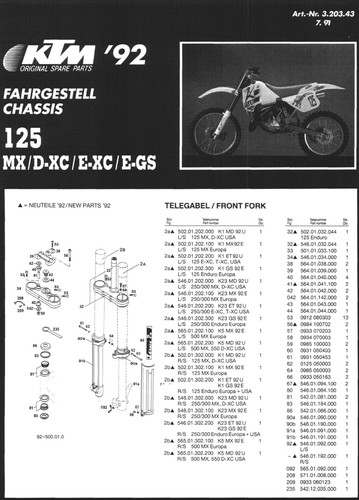 Werkstatthandbuch ktm 125 exc - werkstatthandbuch,
