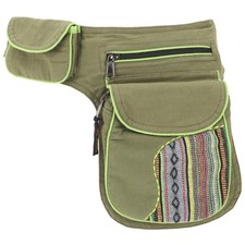 Stoff Sidebag,  Bauchtasche