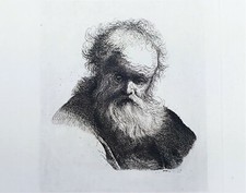 Radierung Rembrandt, Portrait