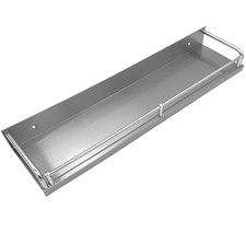 Edelstahl Wandregal 50cm C