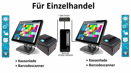 Mehrplatz kassensystem für - kassensystem,