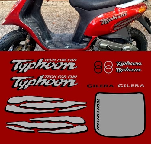Komplettset aufkleber gilera - aufkleber,