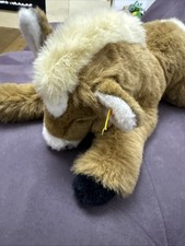 STEIFF NIKI Pony 101809 Pferd braun liegend 45cm