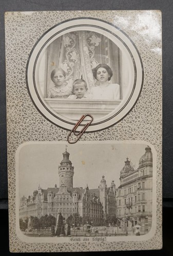 Foto portrait postkarte 1911 - postkarte,