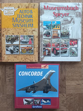 Museumsbuch Speyer + Auto & Technik Museum Sinsheim + Concorde Der Überschall