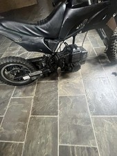 Black Green Gas Motor Scooter