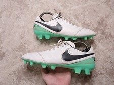Nike Tiempo Mystic V FG Leder Fußballschuhe Stollen Fußballschuhe Größe 9,5 U...
