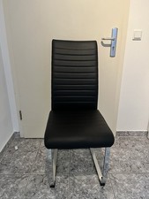 6er Set Esszimmerstuhl Freischwinger Stuhl Set Stühle Polsterstuhl Schwingstuhl