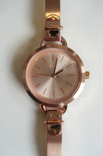 Armbanduhr roségoldfarben - armbanduhr,