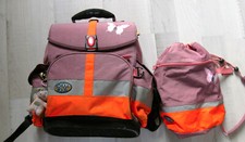 School Mood - Schulranzen Ranzen Schmetterling Tornister  + Turnbeutel lila