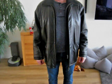 Montes Herrenlederjacke schwarz Gr. 50   warm , top