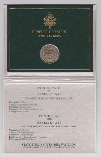 Euro vatikan 2005 xx - euro,