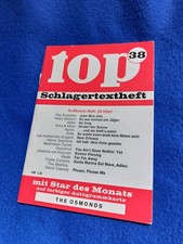 top Schlagertextheft Nr. 38