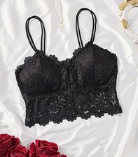 Eleganter Blumen-Spitzen-BH