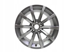 1x Alufelge 18 Zoll 8.0" 5x112 44ET Glanz Silber 3G0601025Q VW Passat B8