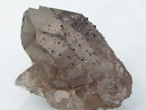 Rauchquarz mit hämatit val - rauchquarz,