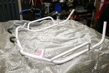 Sturzbügel Weiß NOS ohne Zubehör vermtulich Vespa PK PX Protezione Laterale