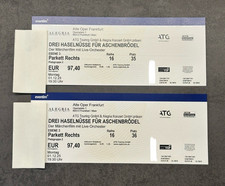 Drei Haselnüsse für Aschenbrödel mit Live Orchester Alte Oper Frankfurt 2 x