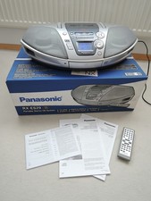 Panasonic RX-ES29 OVP Radio Kassettendeck CD-Player Fernbedienung Anleitung
