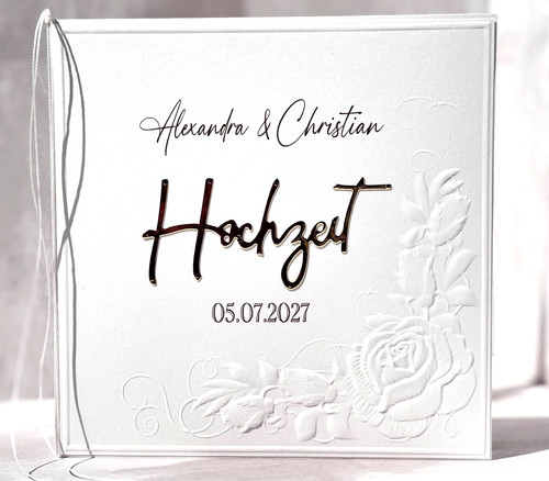 Karte zur hochzeit - karte,