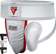 MMA Tiefschutz von RDX, Muay Thai Kickboxen Tiefschutz fur Herren, Box Hosen