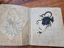 altes Manuskript antik Heft