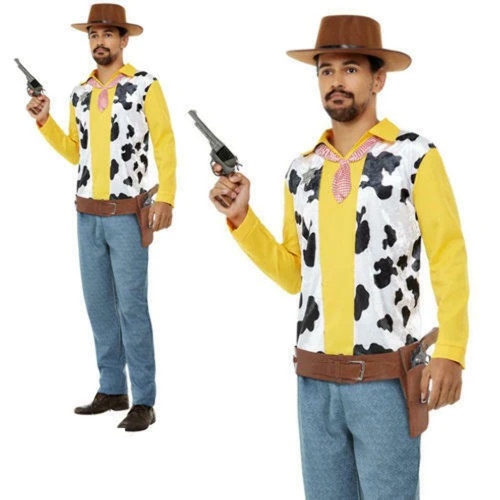 Western cowboy kostüm - cowboy,