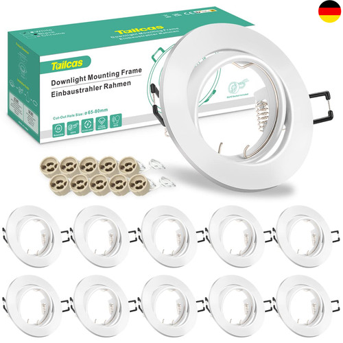 10er einbaustrahler set - 10er,