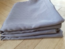 Albani 2 Gardinenschals grau mit Struktur  132 cm x 240 cm neuwertig Top Zustand