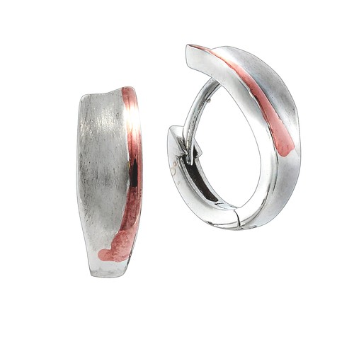 Klappcreolen 925 silber - klappcreolen,