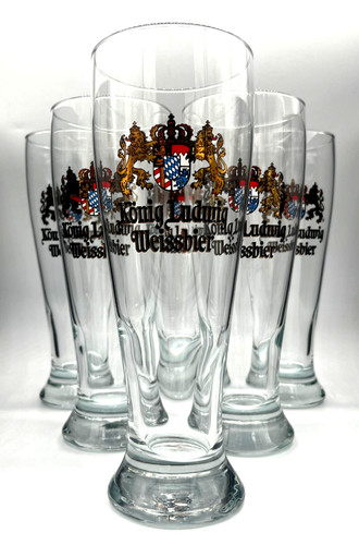 König ludwig weißbier glas - 6,