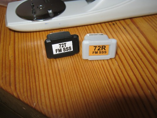 Quarzpaar graupner kanal fm - 72,
