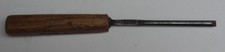 Vintage sehr altes Stemmeisen Beitel gemarkt Kirschen für Schmitt Comp.  6 mm