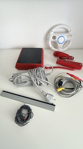 Nintendo wii mini red complete - wii,