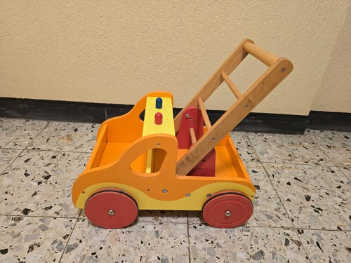 Holz lauflernwagen auto - holz,