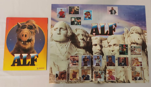 Panini sticker album 1989 alf - panini,