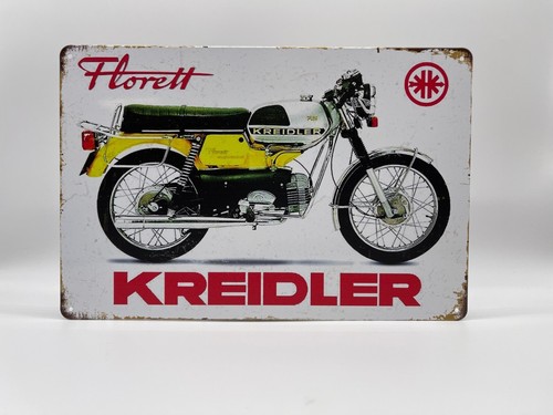 Blechschild kreidler florett - kreidler,