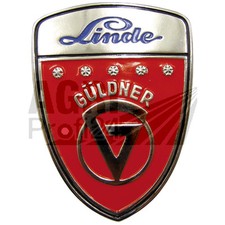 Emblem Schild Schriftzug für Güldner Linde G 25 G 30 G 35 G 40 G 45 G 50