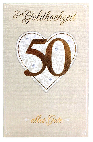 Hallmark goldene hochzeit - goldene,