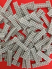 75 Ministeck Einserstreifen Streifen Steine Mosaikstein Farbe 31614 hellgrau