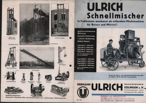Esslingen prospekt 1935 - esslingen,,