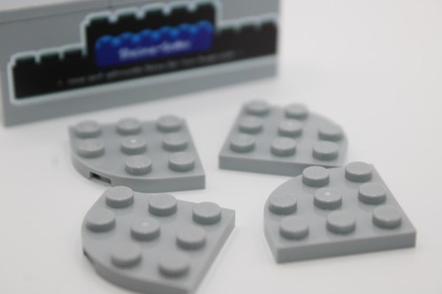 Lego runde platte 3x3 - 4x,