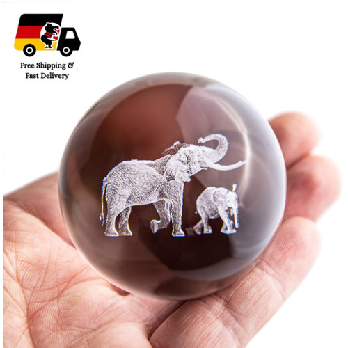 Elefant kristallkugel - elefant,