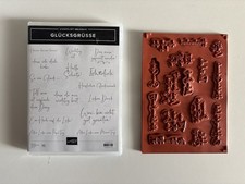 Stampin’ Up! Stempelset Glücksgrüße Gummistempel