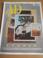 AD - Architectural Digest - Ausgabe Juli/August 2025 - Sommer - Stil-Design-Kuns