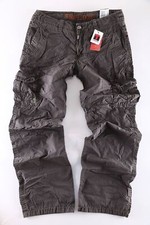  Timezone Hose Cargo Pants Stoffhose Harris 9052 dunkelbraun Größen wählbar 